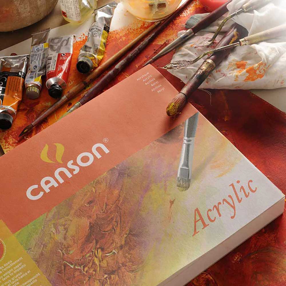 Canson Acrylic Block 400gr Akrilik Blok 10 Sayfa 32x41cm