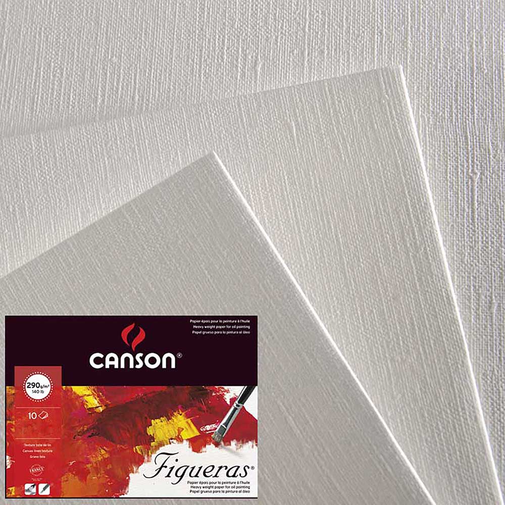 Canson Figueras Oil Colour Pad 290gr Yağlı Boya Blok 10 Sayfa 19x25cm