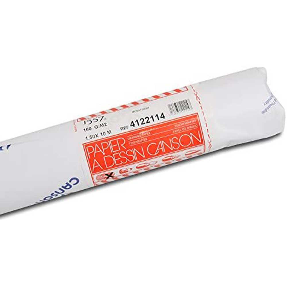 Canson 1557 Light Grain Drawing Paper 160gr 150x1000cm Rulo