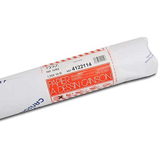 Canson 1557 Light Grain Drawing Paper 160gr 150x1000cm Rulo