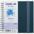Canson Artbook Montval 300gr 20x20cm 24 Sayfa(Sert Kapak)