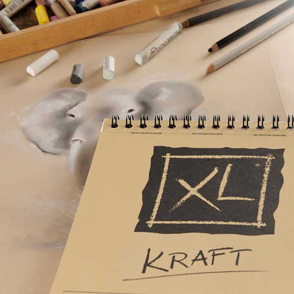 Canson XL Kraft Sketch Spiral Pad 90gr Spiralli Çizim Blok 60 Sayfa A4 (21x29.7cm)