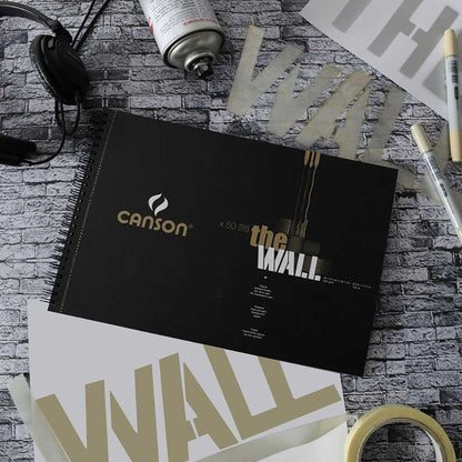 Canson The Wall 220gr Spiralli Sprey Blok 30 Sayfa A3 (29.7x42cm)