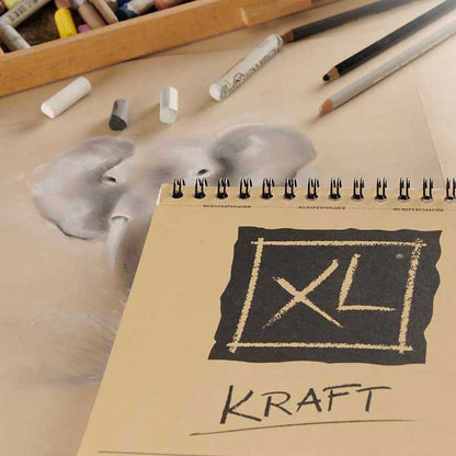 Canson XL Kraft Sketch Spiral Pad 90gr Spiralli Çizim Blok 40 Sayfa A5 (14.8x21cm)