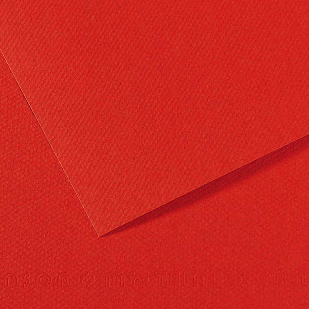 Canson Mi-Teintes 160gr 50x65cm Bright Red