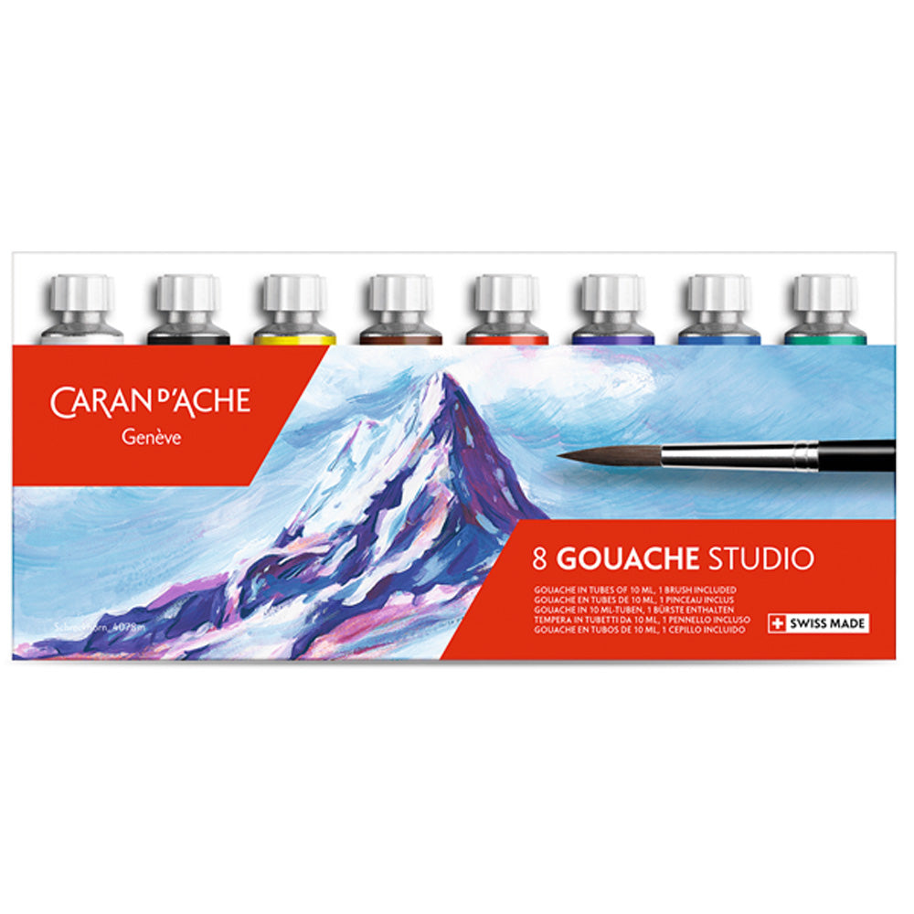 Caran d'Ache Gouache Studio Set of 8