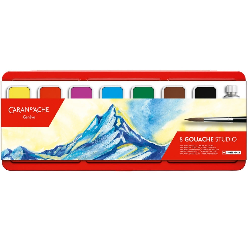 Caran d'Ache Gouache Studio 8'li Set