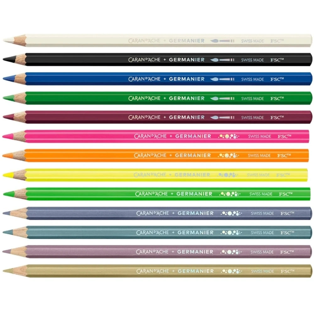 Caran d'Ache Germanier Renkli Kalem Seti - Special Edition