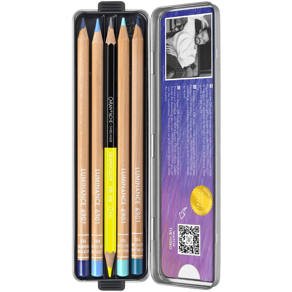 Caran d'Ache Luminance 6901 Creative Set Oliver Jeffers