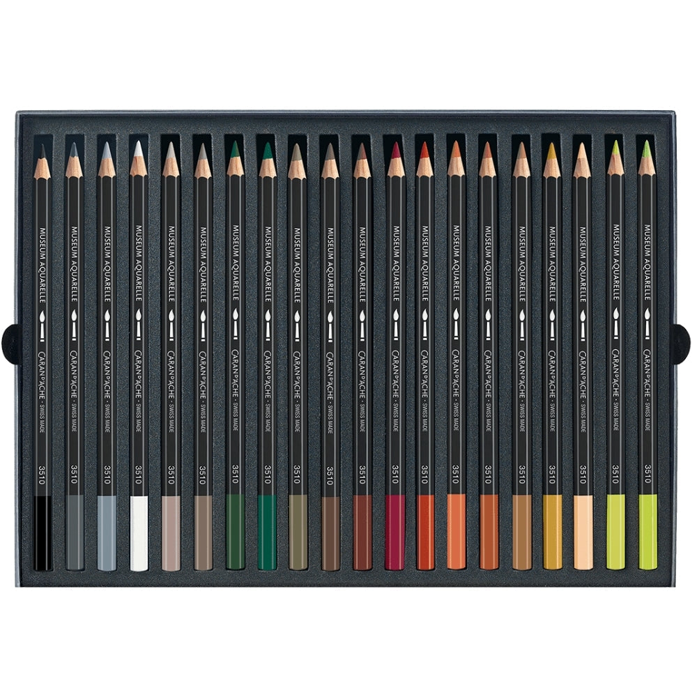 Caran d'Ache Museum Aquarelle 40'lı Set (karton kutulu)