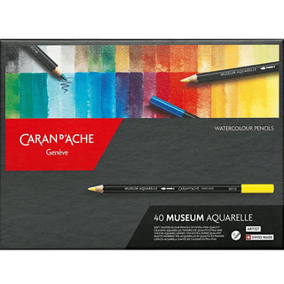 Caran d'Ache Museum Aquarelle 40'lı Set (karton kutulu)