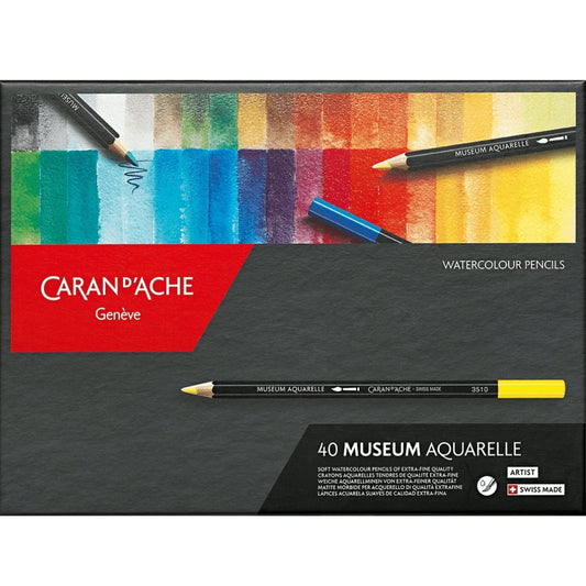 Caran d'Ache Museum Aquarelle 40'lı Set (karton kutulu)