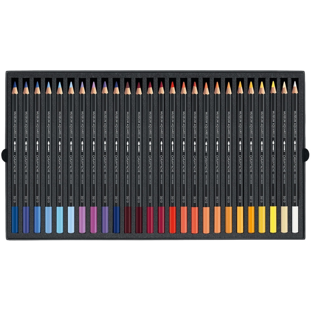 Caran d'Ache Museum Aquarelle 76'lı Set + 2 karıştırıcı (karton kutulu)