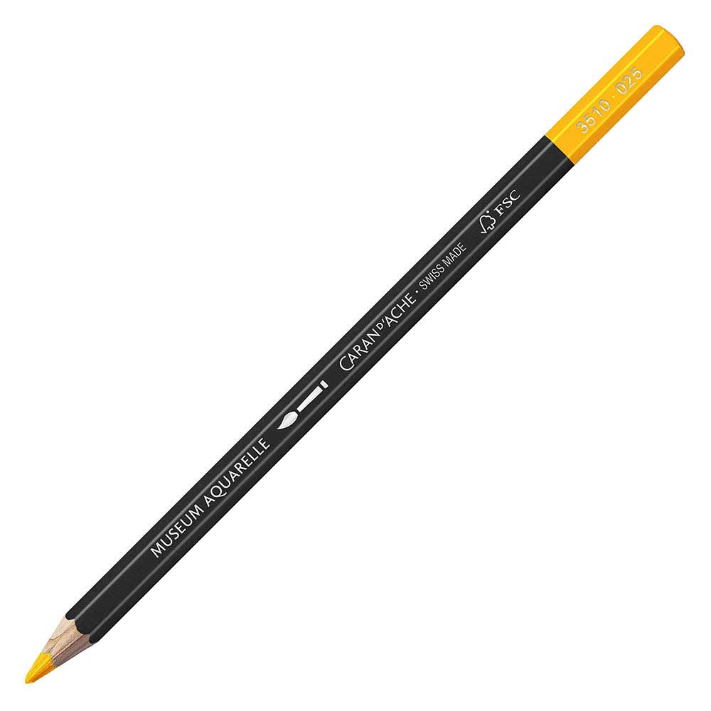 Caran d'Ache Museum Aquarelle Green Ochre 025