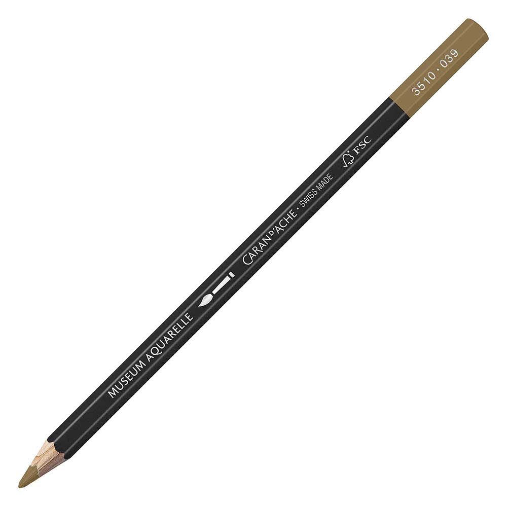 Caran d'Ache Museum Aquarelle Olive Brown 039