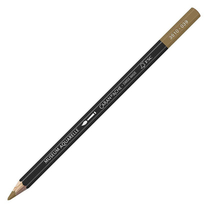 Caran d'Ache Museum Aquarelle Olive Brown 039