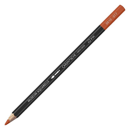 Caran d'Ache Museum Aquarelle Burnt Ochre 077