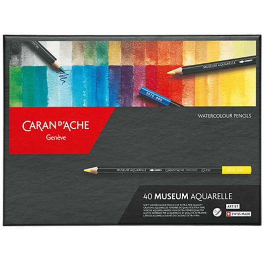 Caran d'Ache Museum Aquarelle 40'lı Set (karton kutulu)