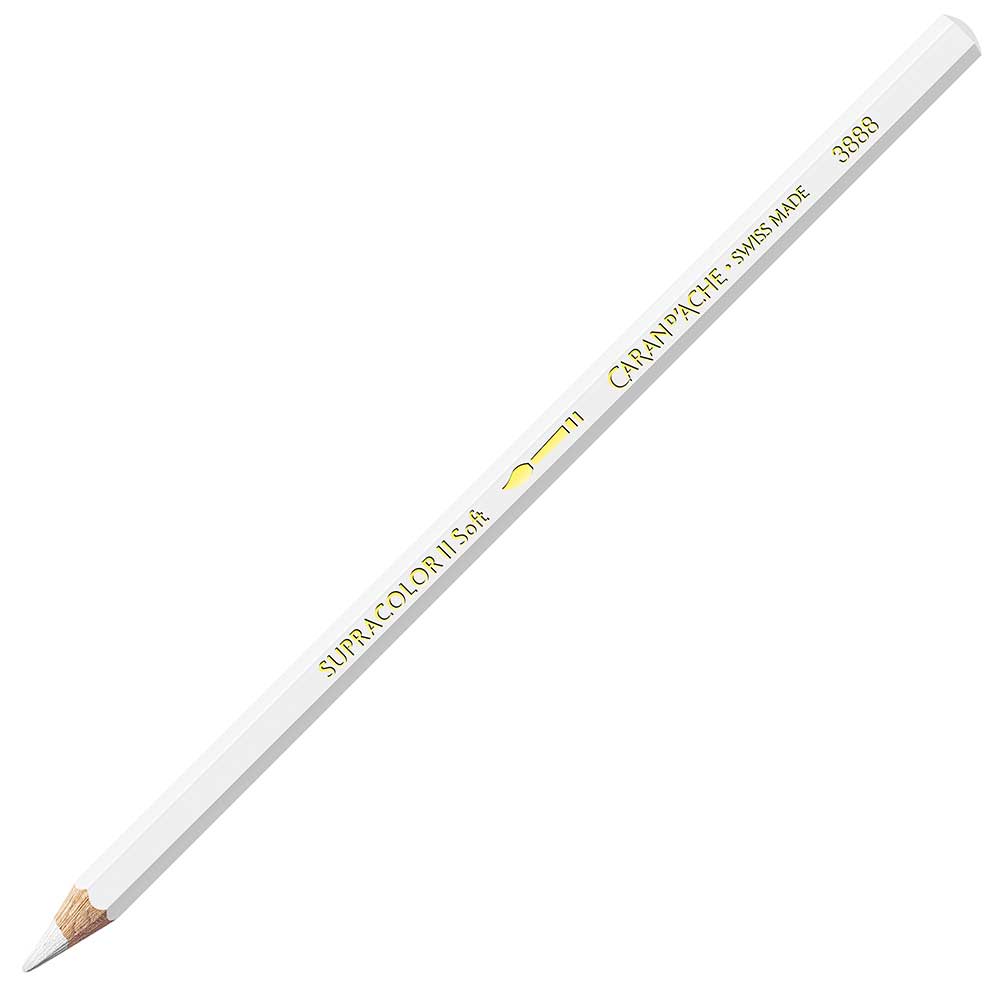 Caran d'Ache Supracolor Soft White 001