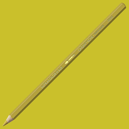 Caran d'Ache Supracolor Soft Olive Yellow 015
