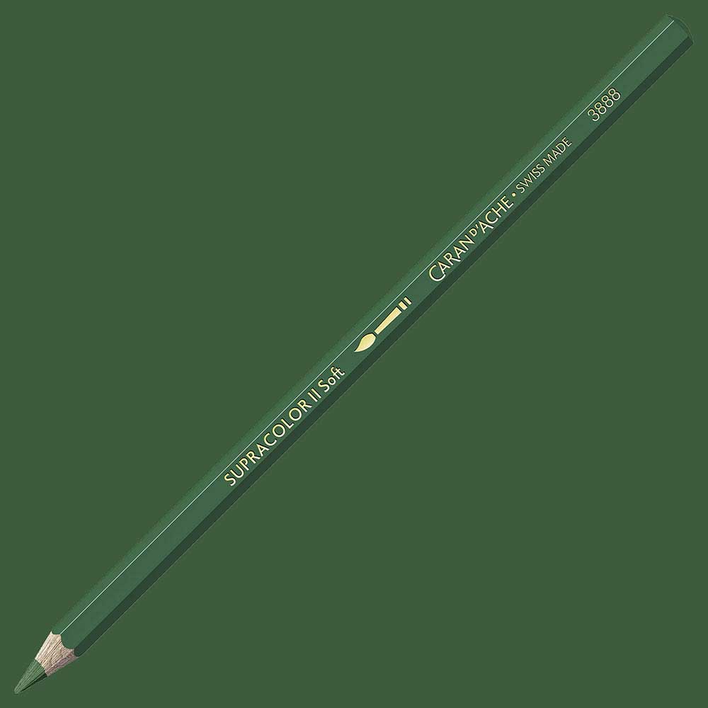 Caran d'Ache Supracolor Soft Olive Black 019