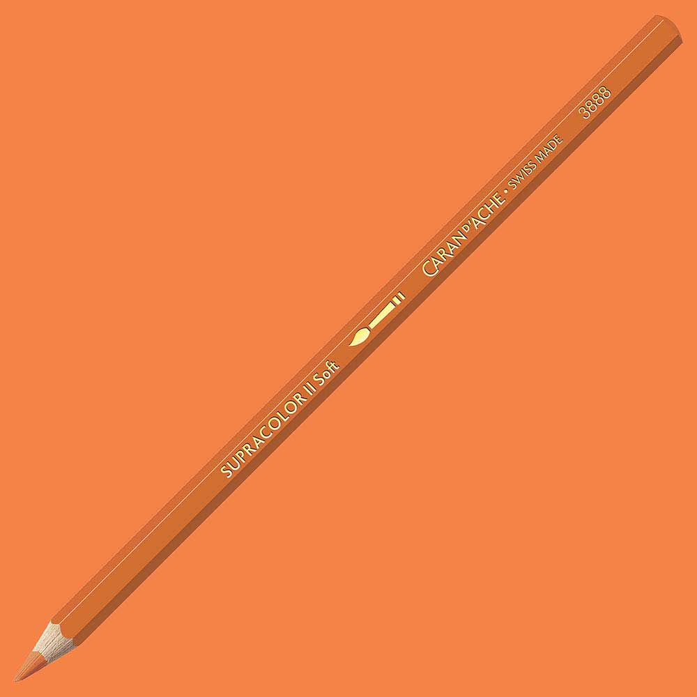 Caran d'Ache Supracolor Soft Reddish Orange 040