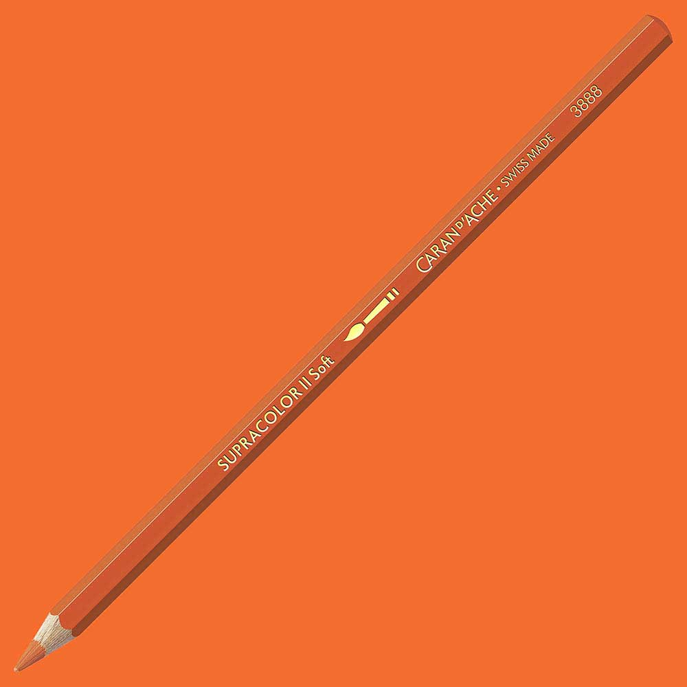Caran d'Ache Supracolor Soft Flame Red 050