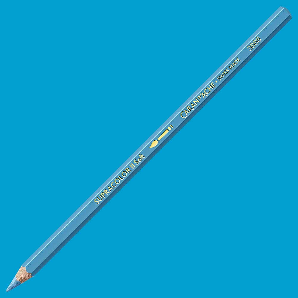 Caran d'Ache Supracolor Soft Azurite Blue 170