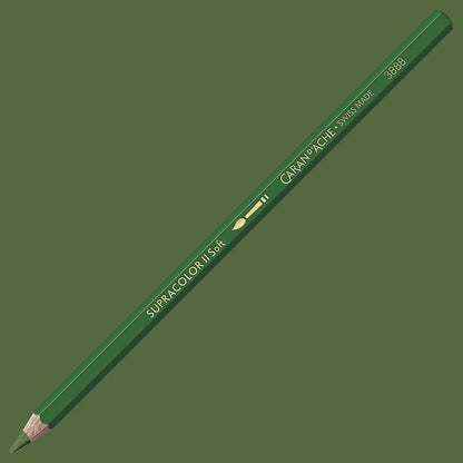 Caran d'Ache Supracolor Soft Dark Green 229