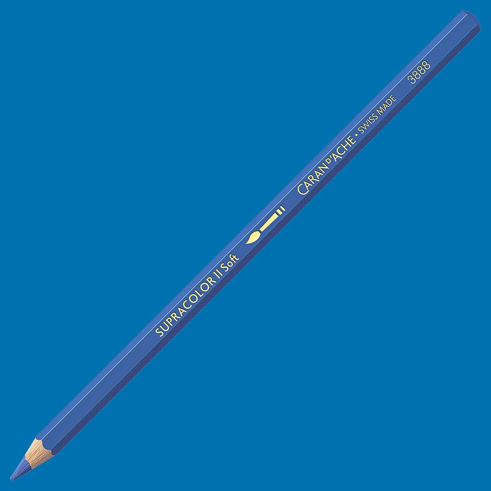 Caran d'Ache Supracolor Soft Gentian Blue 370