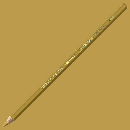 Caran d'Ache Supracolor Soft Gold 499