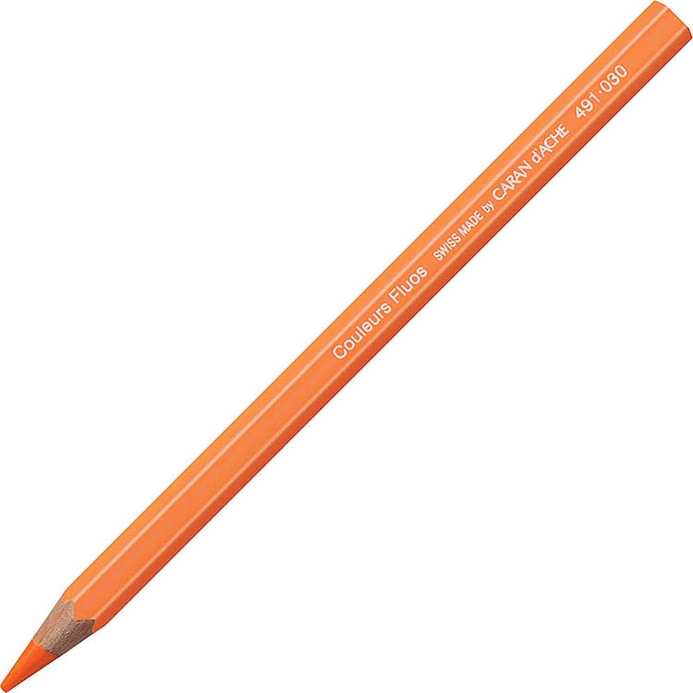 Caran d'Ache Maxi Fluo 6mm Orange 030