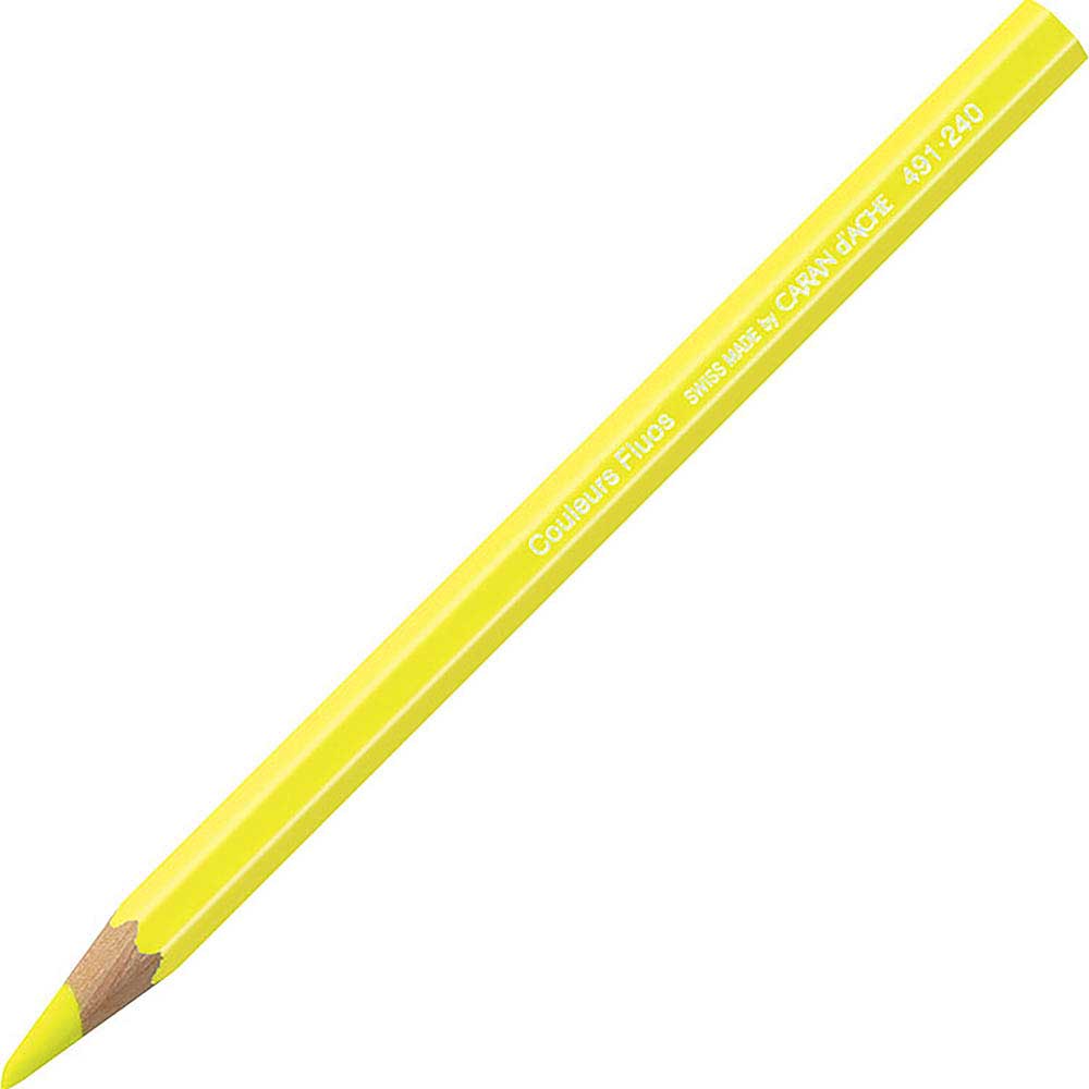 Caran d'Ache Maxi Fluo 6mm Yellow 240