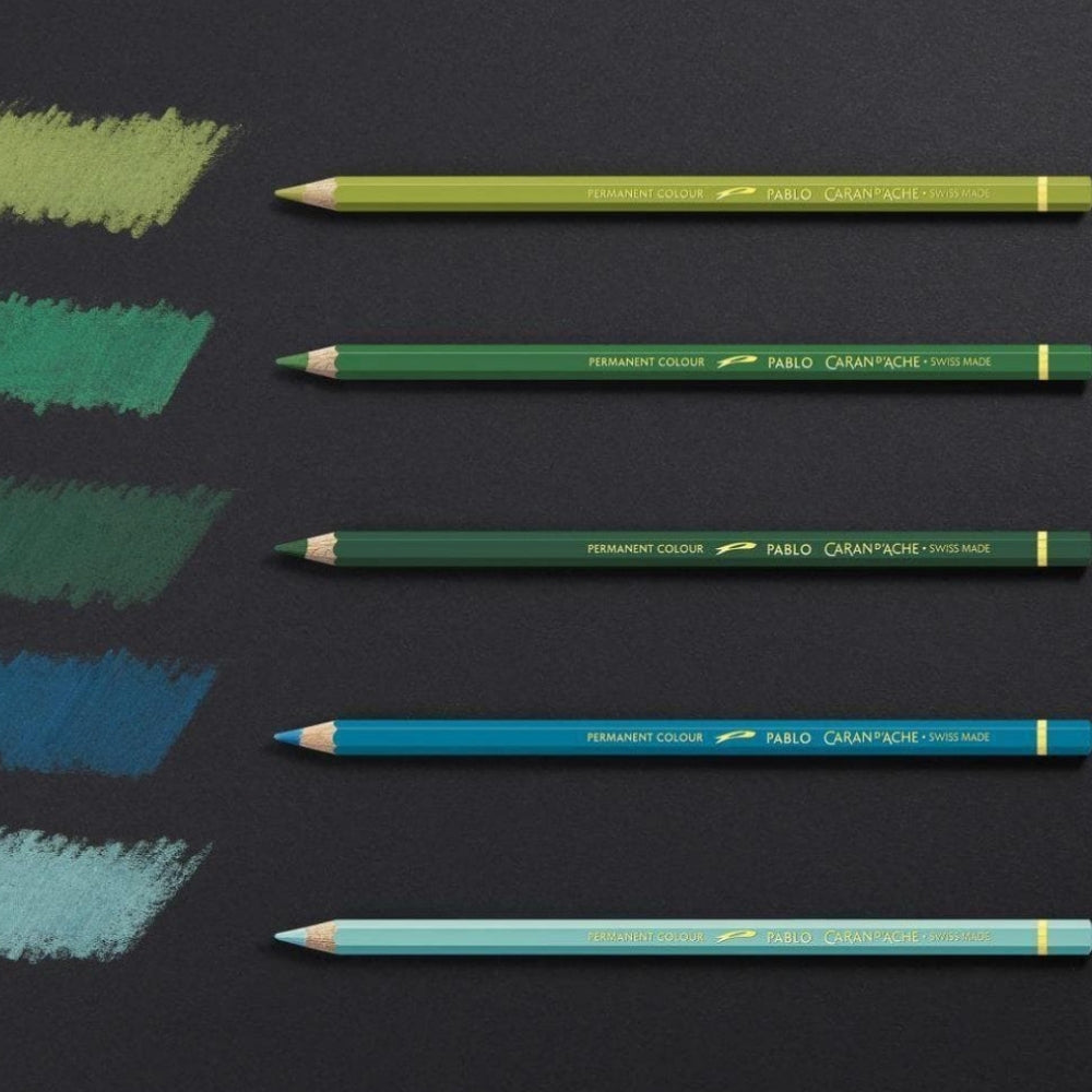 Caran d'Ache Pablo 12'li Set (Kuru Boya Kalemi)