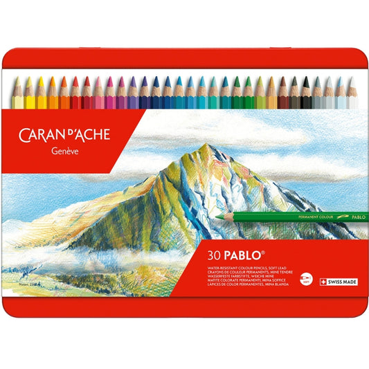 Caran d'Ache Pablo 30'lu Set (Kuru Boya Kalemi)