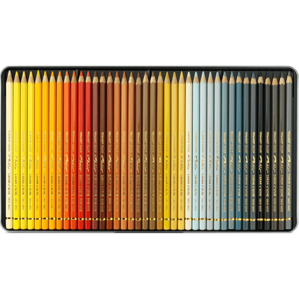 Caran d'Ache Pablo 120'li Set (Kuru Boya Kalemi)