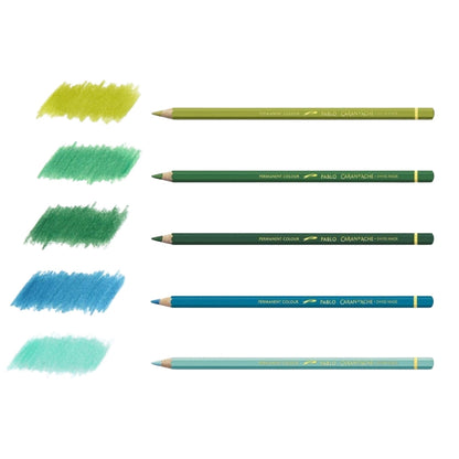 Caran d'Ache Pablo 120'li Set (Kuru Boya Kalemi)