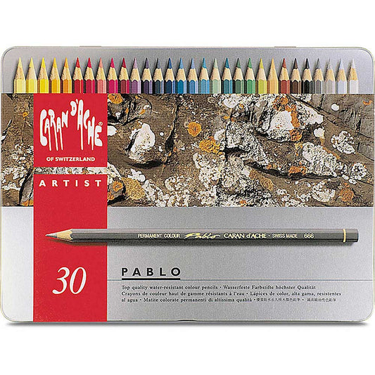 Caran d'Ache Pablo 30'lu Set (Kuru Boya Kalemi)