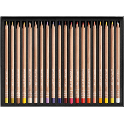 Caran d'Ache Luminance 6901 40'lı Set (Yumuşak Kuru Boya Kalemi)