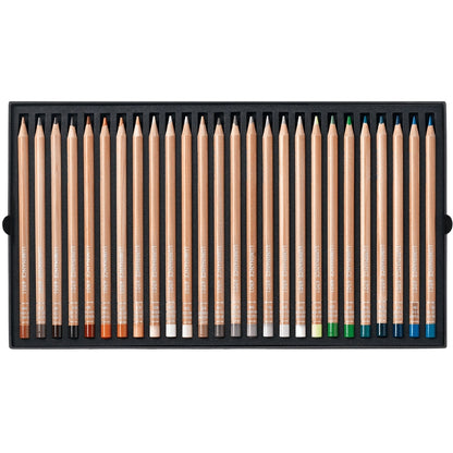 Caran d'Ache Luminance 6901 76'lı Set + 2 karıştırıcı (Yumuşak Kuru Boya Kalemi)
