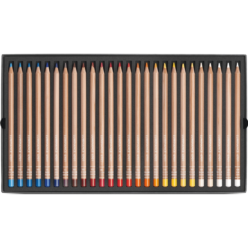 Caran d'Ache Luminance 6901 100'lü Set (1 Pencil Blender+1 Full Blender)