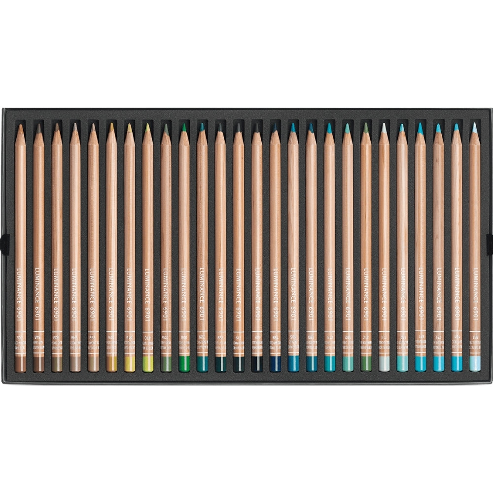 Caran d'Ache Luminance 6901 100'lü Set (1 Pencil Blender+1 Full Blender)
