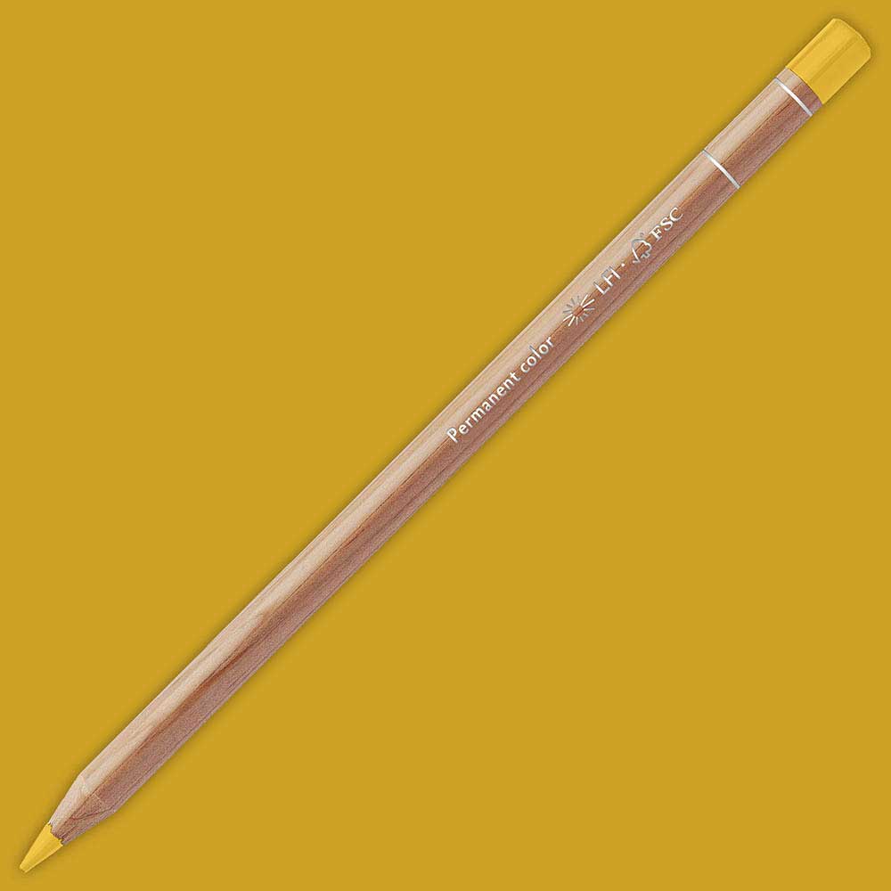 Caran d'Ache Luminance 6901 Green Ochre 025