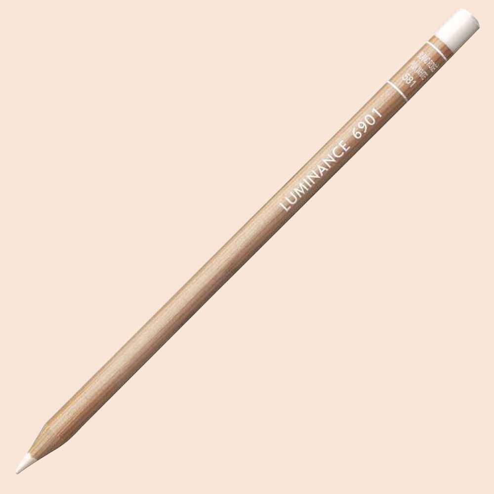 Caran d'Ache Luminance 6901 Pink White 581