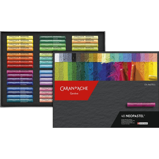 Caran d'Ache Neopastel Yağlı Pastel 48'li Set