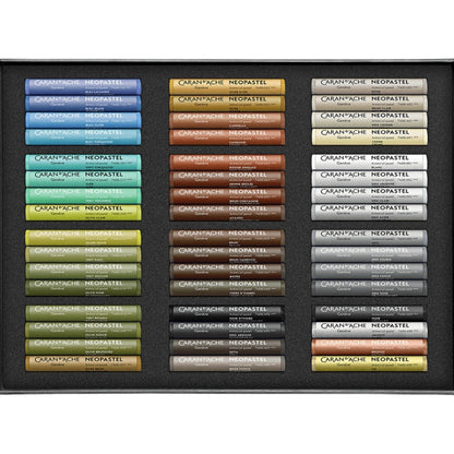 Caran d'Ache Neopastel Yağlı Pastel 96'lı Set
