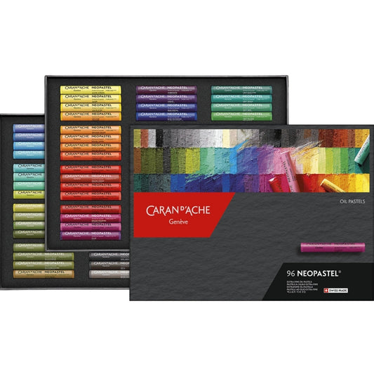 Caran d'Ache Neopastel Yağlı Pastel 96'lı Set