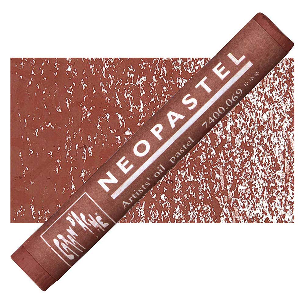 Caran d'Ache Neopastel Burnt Sienna 069
