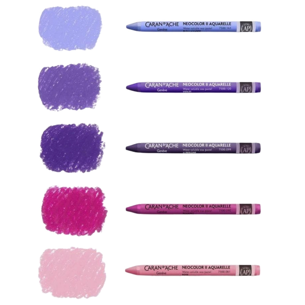 Caran d'Ache Neocolor II Aquarelle 15'li Set