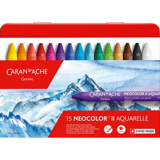Caran d'Ache Neocolor II Aquarelle 15'li Set